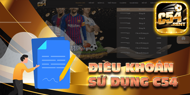 điều khoản sử dụng c54