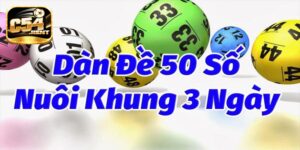 Dàn Đề 50 Số Khung 3 Ngày