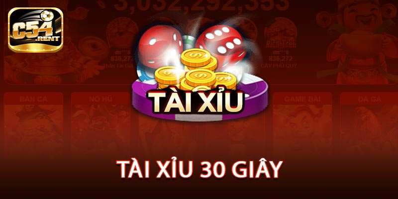 Tài xỉu 30 giây